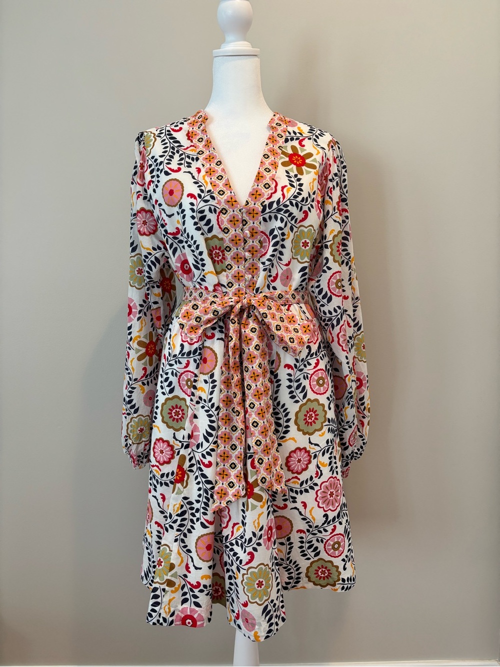 Boden Long Sleeve Dress Women’s 10R Lined w/Pockets *Like New Condition*